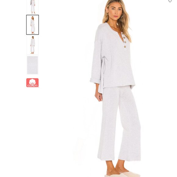 Free People Hailee Set in medium Ivory Heather - Picture 4 of 7